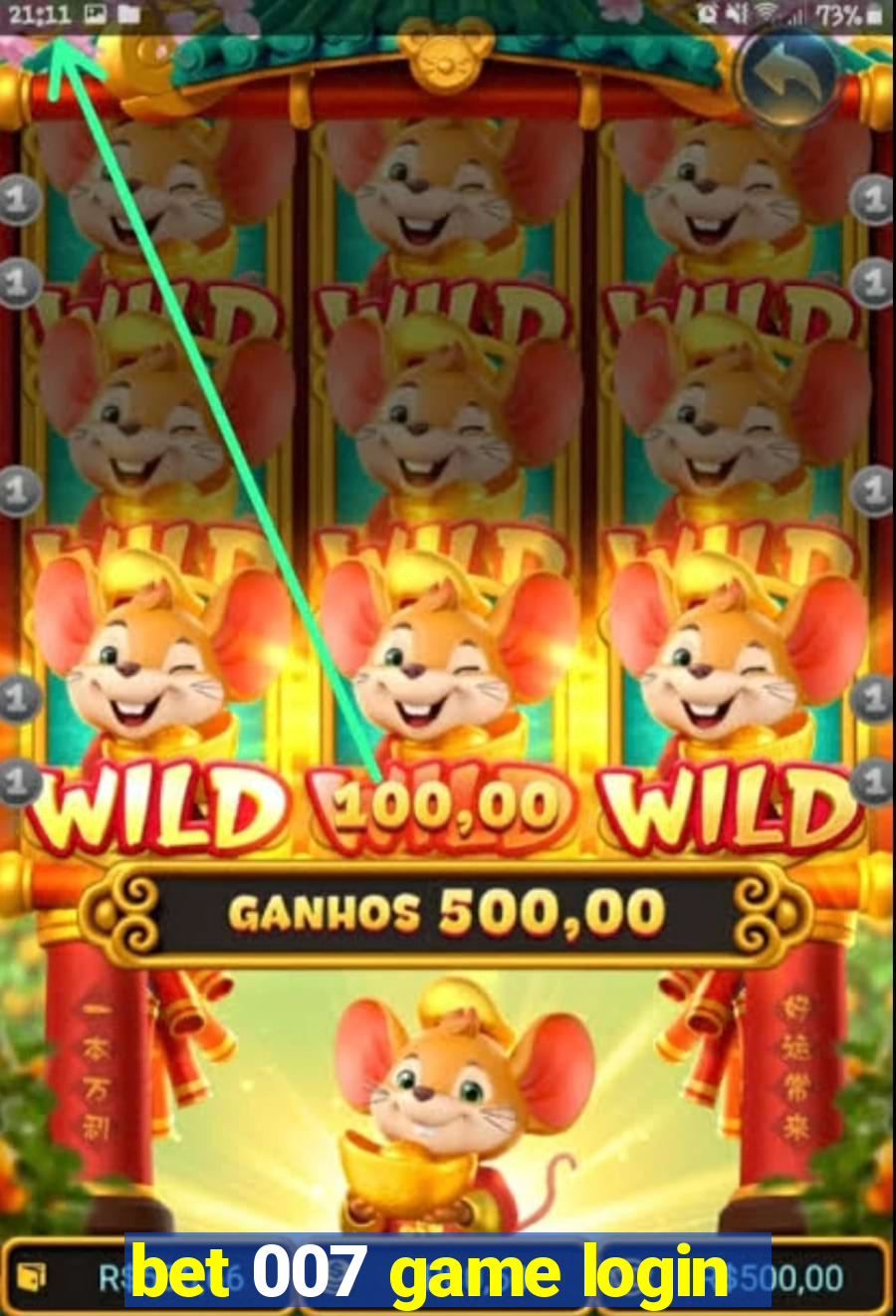 bet 007 game login